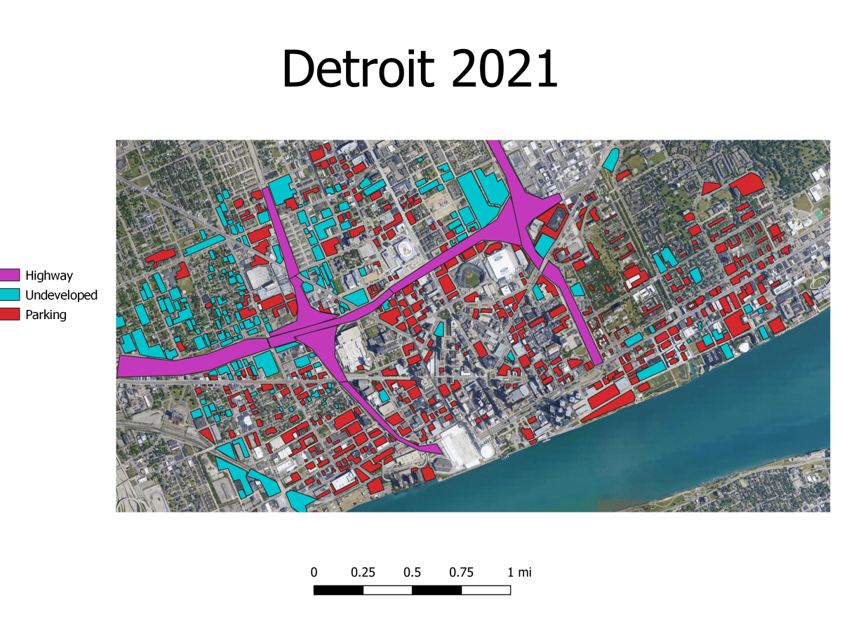 Detroit Land Use Study – Past and&nbsp;Present